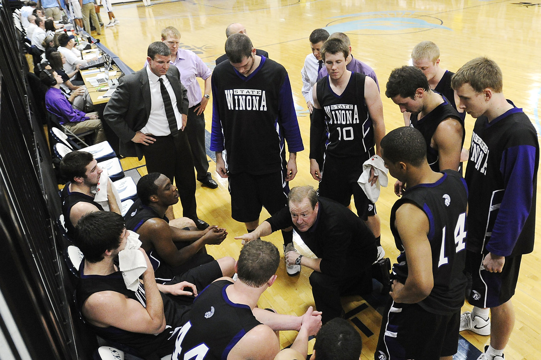 Mike Leaf at Winona State University